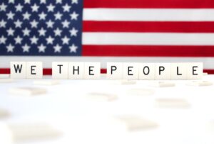 We The People USA flag